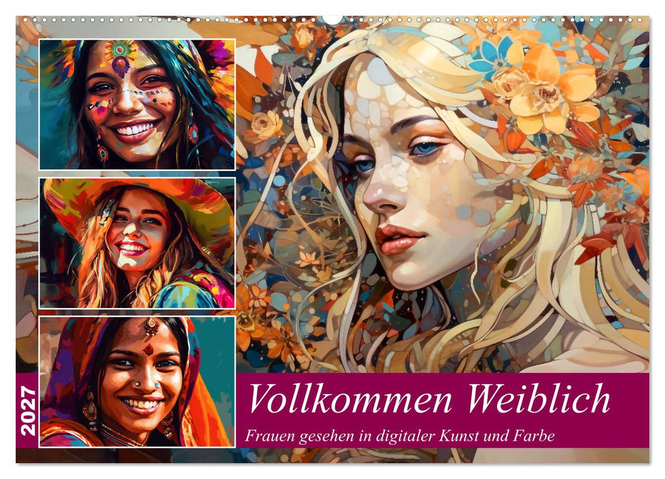 Vollkommen Weiblich (CALVENDO Wandkalender 2027)