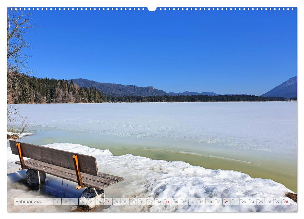 Heimatliebe Werdenfelser Land - Bilderbuchlandschaften zwischen Mittenwald und Farchant (CALVENDO Premium Wandkalender 2027)