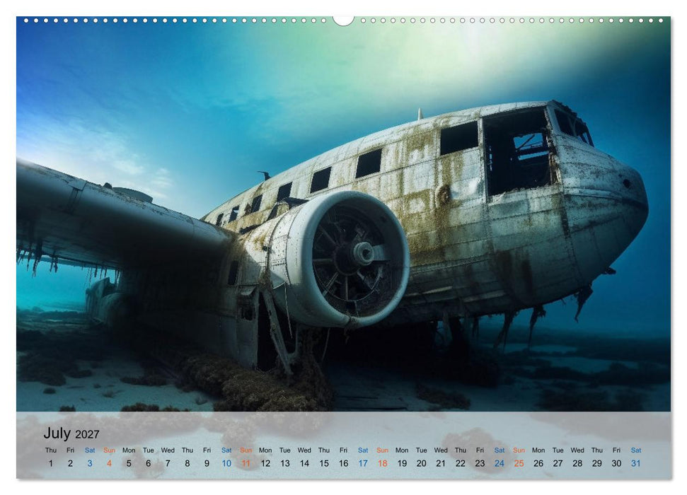 Old machine - nobody's child (CALVENDO Premium-Calendar 2027)
