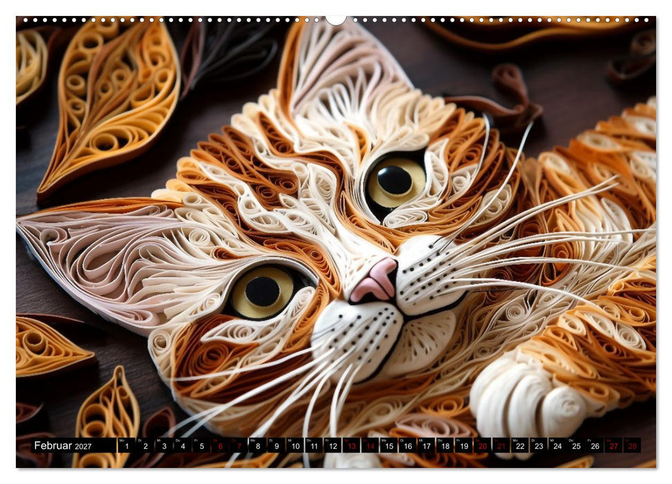 Quilling Inspirationen (CALVENDO Wandkalender 2027)