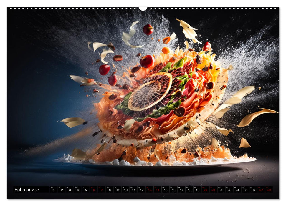Italienische Gerichte (CALVENDO Wandkalender 2027)