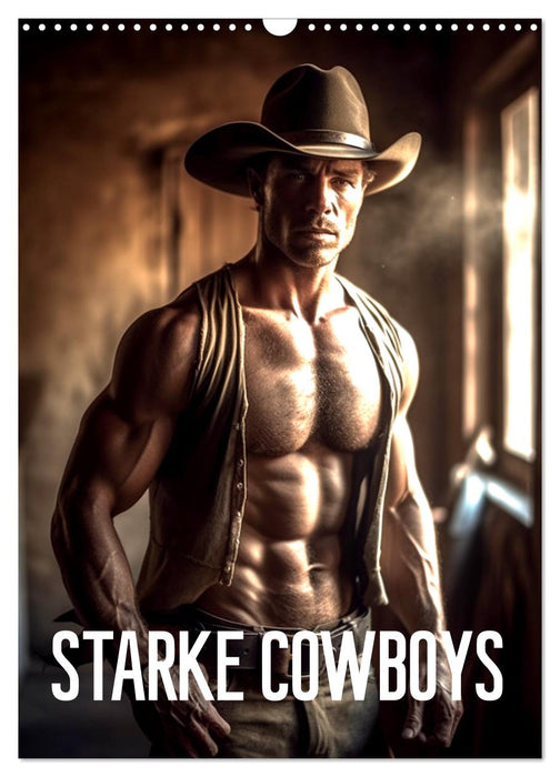 Starke Cowboys (CALVENDO Wandkalender 2027)