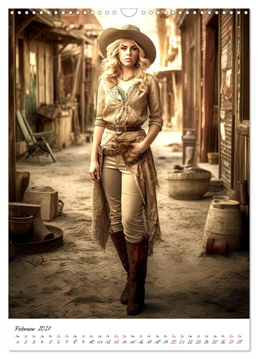 Starke Cowgirls (CALVENDO Wandkalender 2027)