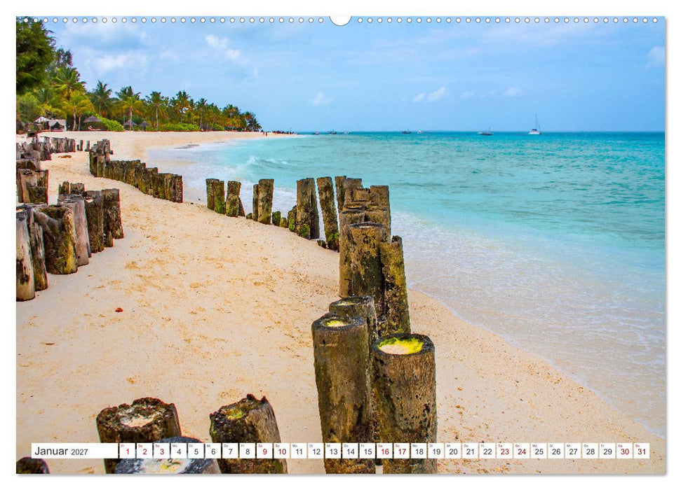 Sansibar - Tansanias Urlaubsinsel (CALVENDO Premium Wandkalender 2027)