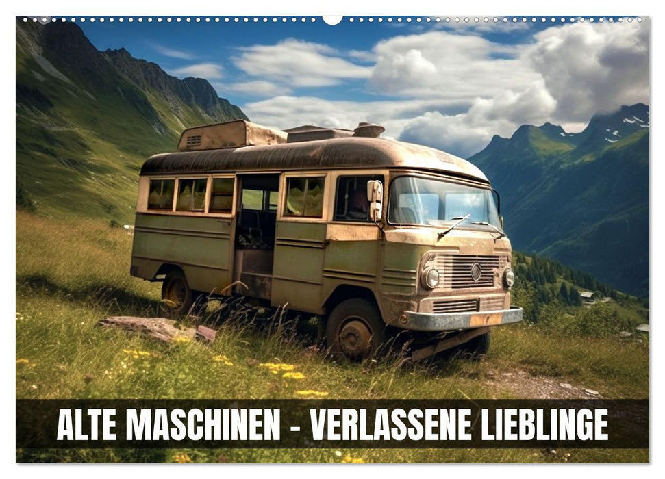 Alte Maschinen - verlassene Lieblinge (CALVENDO Wandkalender 2027)