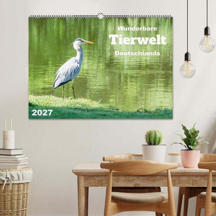 Wunderbare Tierwelt Deutschlands (CALVENDO Wandkalender 2027)