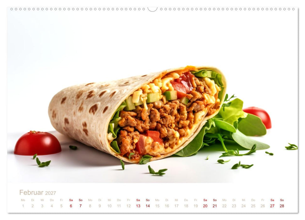 FAST FOOD (CALVENDO Premium Wandkalender 2027)