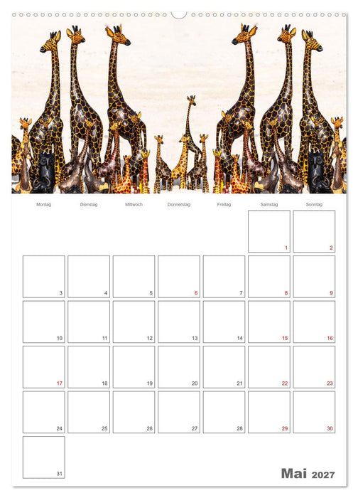 Sansibar - Reiseplaner (CALVENDO Premium Wandkalender 2027)