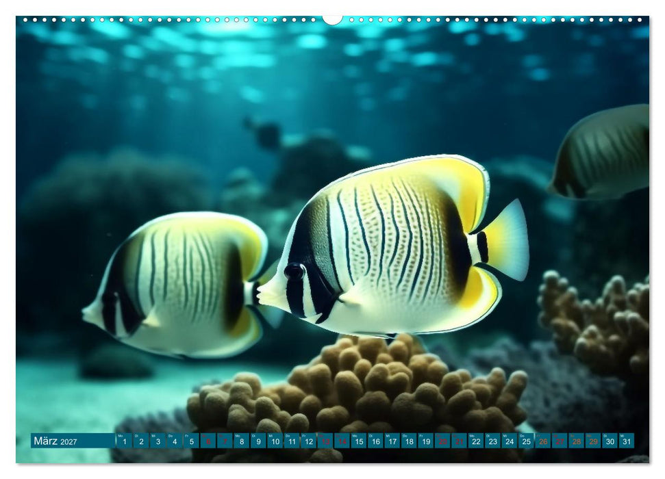 Fantasie bei die Fische! (CALVENDO Wandkalender 2027)