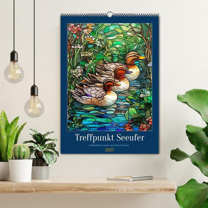 Treffpunkt Seeufer (CALVENDO Wandkalender 2027)