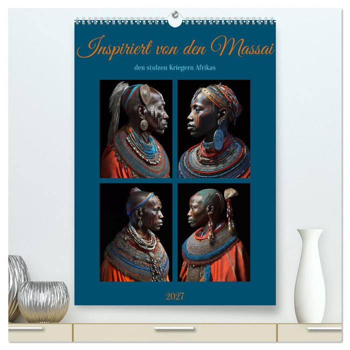 Inspiriert von den Massai, den stolzen Kriegern Afrikas (CALVENDO Premium Wandkalender 2027)