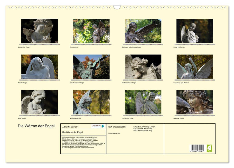 Die Wärme der Engel (CALVENDO Wandkalender 2027)