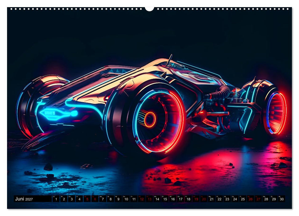 Future Vision Cars-Studio Art (CALVENDO Premium Wandkalender 2027)