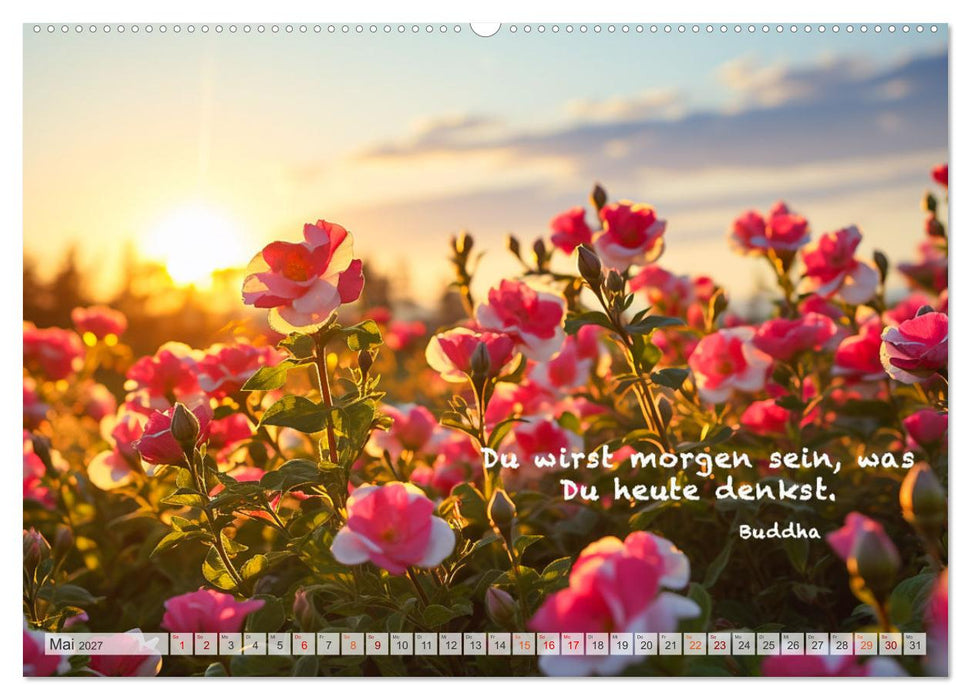 Meditation und innerer Frieden (CALVENDO Premium Wandkalender 2027)