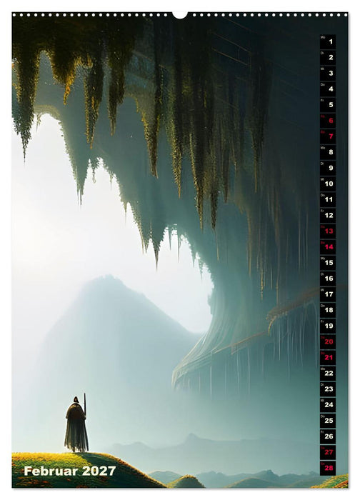 Fantastische Wanderungen (CALVENDO Premium Wandkalender 2027)