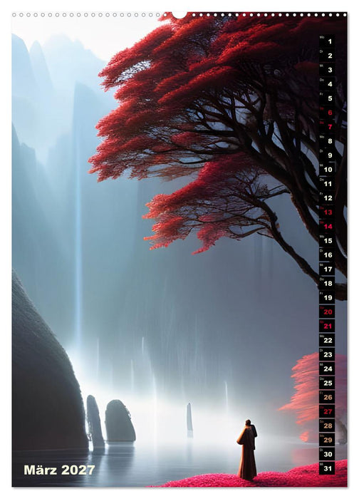 Fantastische Wanderungen (CALVENDO Premium Wandkalender 2027)