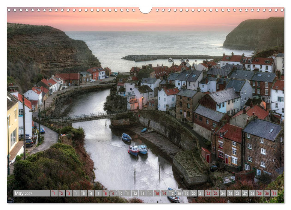 Yorkshire - Romantic between dales and coast (CALVENDO Monthly Calendar 2027)