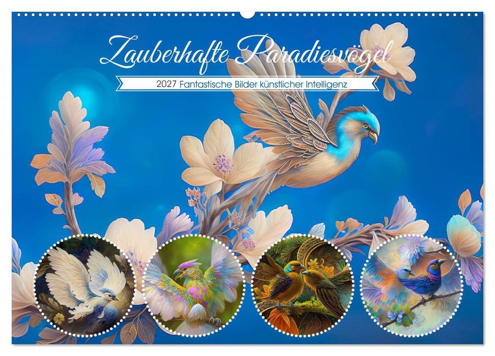 Zauberhafte Paradiesvögel (CALVENDO Wandkalender 2027)