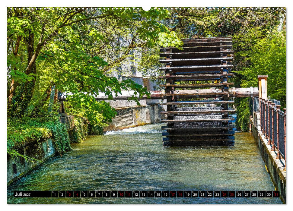 WasserStadt Augsburg (CALVENDO Premium Wandkalender 2027)