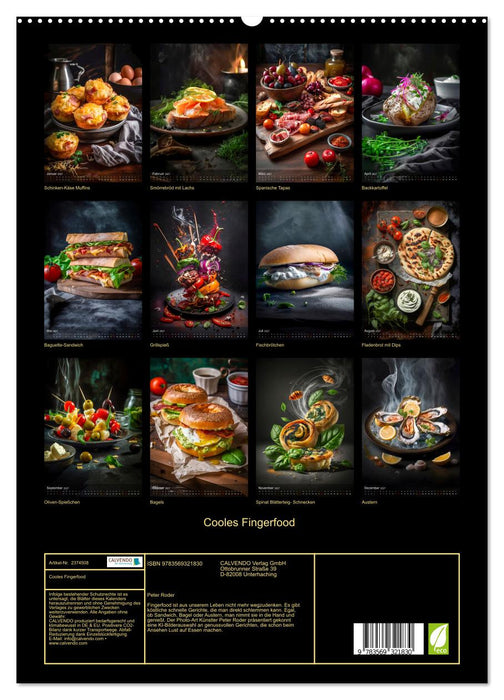 Cooles Fingerfood (CALVENDO Premium Wandkalender 2027)