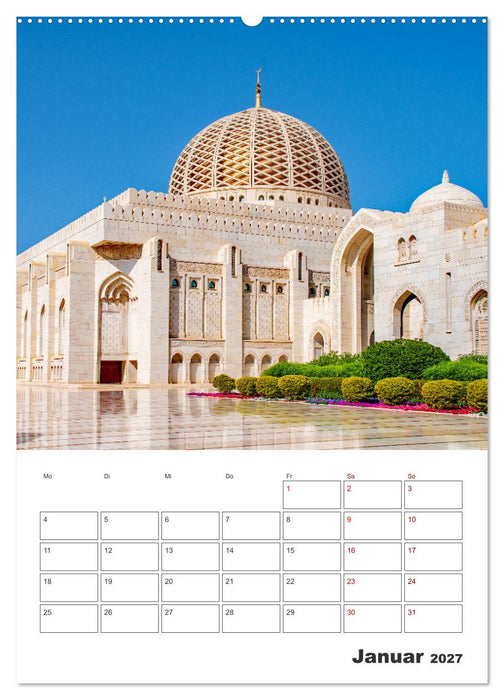 Sultanat Oman - Maskat und Salalah (CALVENDO Premium Wandkalender 2027)