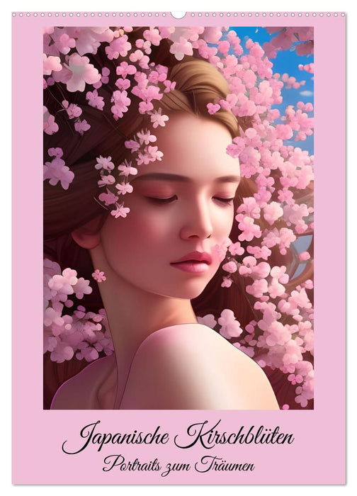 Japanische Kirschblüten - Portraits zum Träumen (CALVENDO Wandkalender 2027)