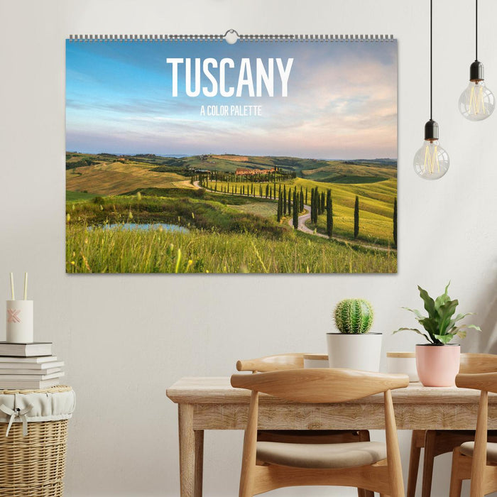 Tuscany A color palette (CALVENDO Monthly Calendar 2027)