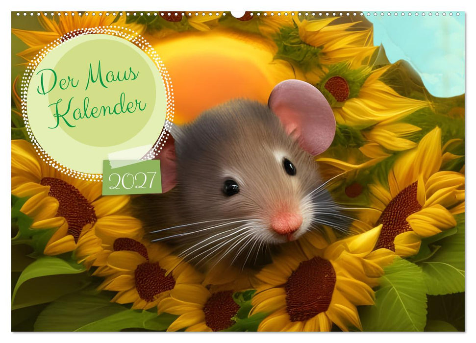 Der Maus Kalender (CALVENDO Wandkalender 2027)