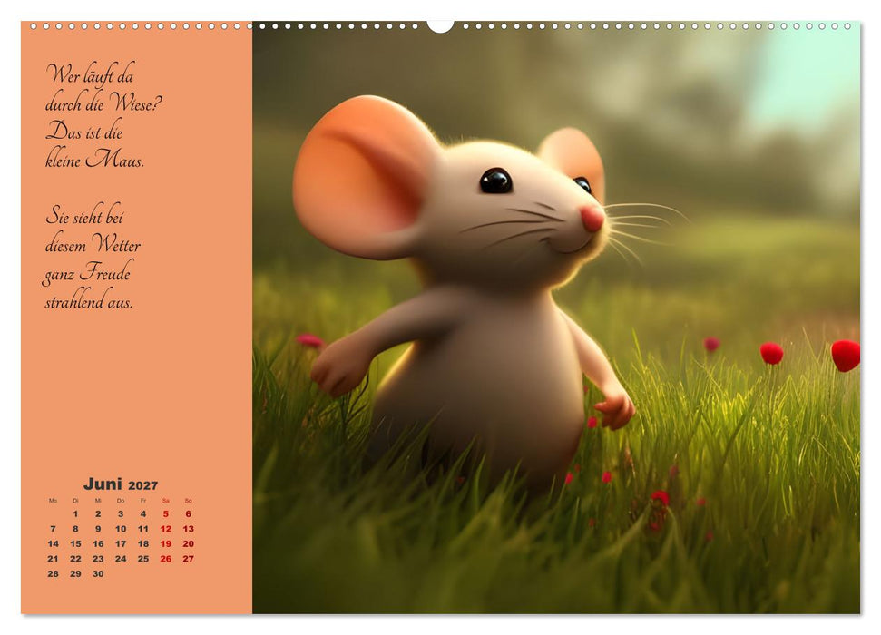 Der Maus Kalender (CALVENDO Wandkalender 2027)