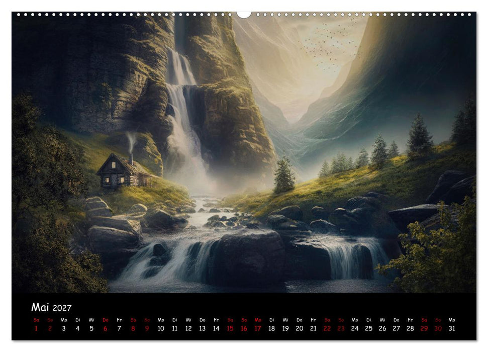 Ein Traum von Einsamkeit (CALVENDO Wandkalender 2027)