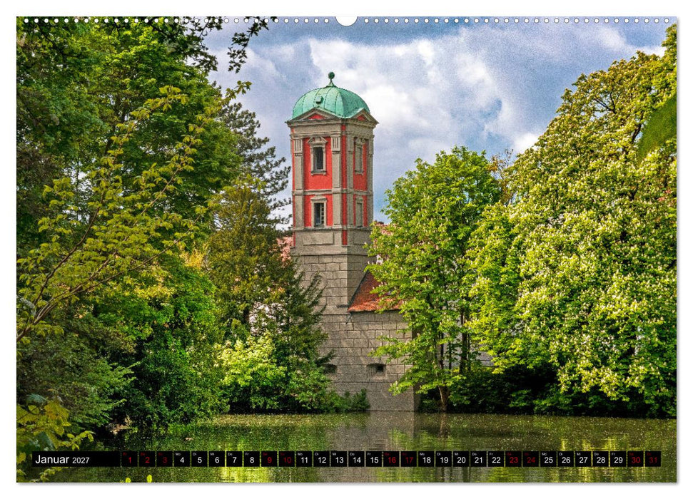 WasserStadt Augsburg (CALVENDO Wandkalender 2027)