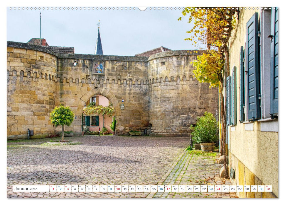 Freinsheim - Mittelalter an der südlichen Weinstraße (CALVENDO Premium Wandkalender 2027)