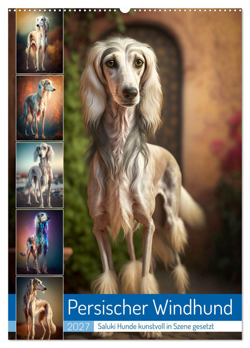 Persischer Windhund (CALVENDO Wandkalender 2027)
