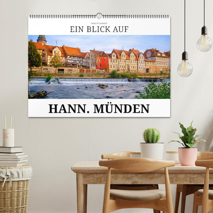 Ein Blick auf Hann. Münden (CALVENDO Wandkalender 2027)