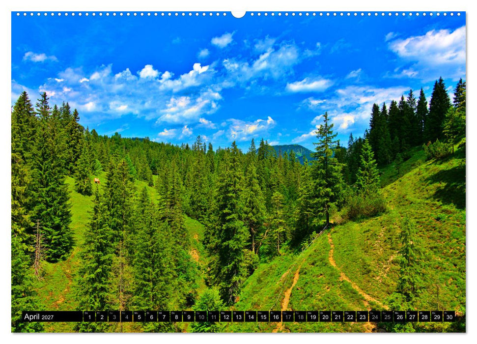 Europa durchwandern (CALVENDO Premium Wandkalender 2027)