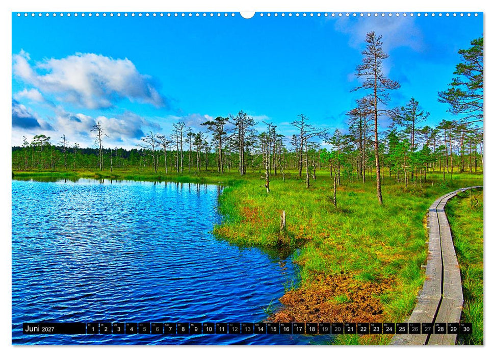 Europa durchwandern (CALVENDO Premium Wandkalender 2027)