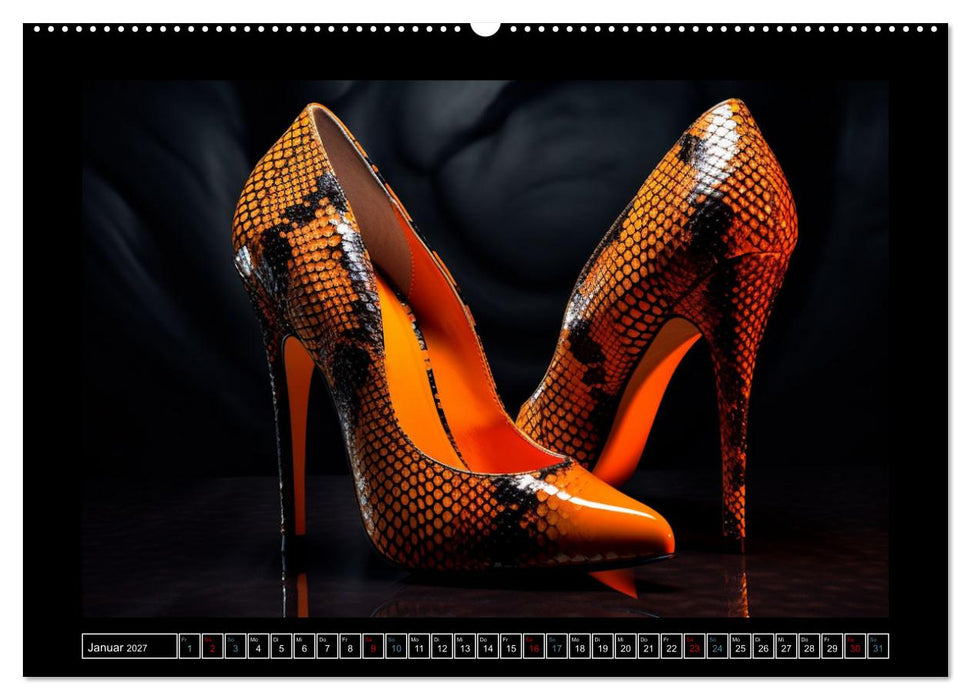 high heel verführerisch schön (CALVENDO Wandkalender 2027)