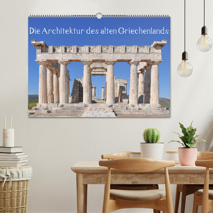 Die Architektur des alten Griechenlands (CALVENDO Wandkalender 2027)