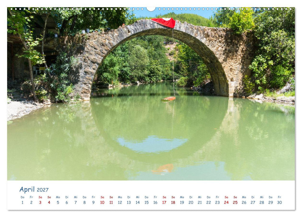 Die Südtürkei entdecken (CALVENDO Premium Wandkalender 2027)
