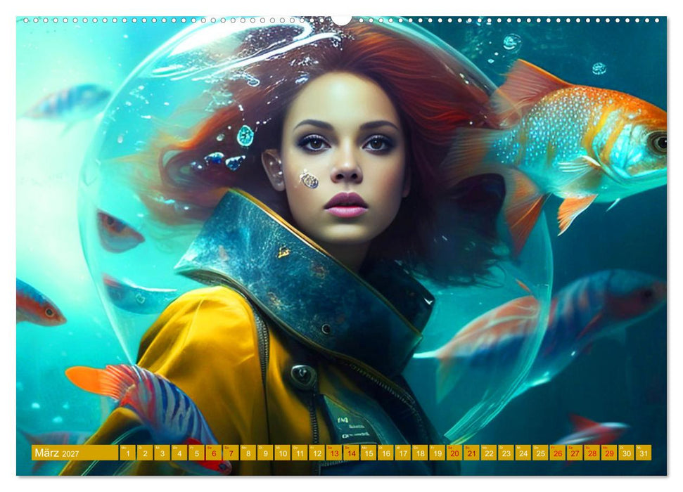 Unterwasser Experiment (CALVENDO Premium Wandkalender 2027)