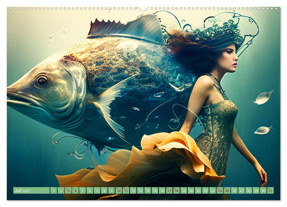 Unterwasser Experiment (CALVENDO Premium Wandkalender 2027)