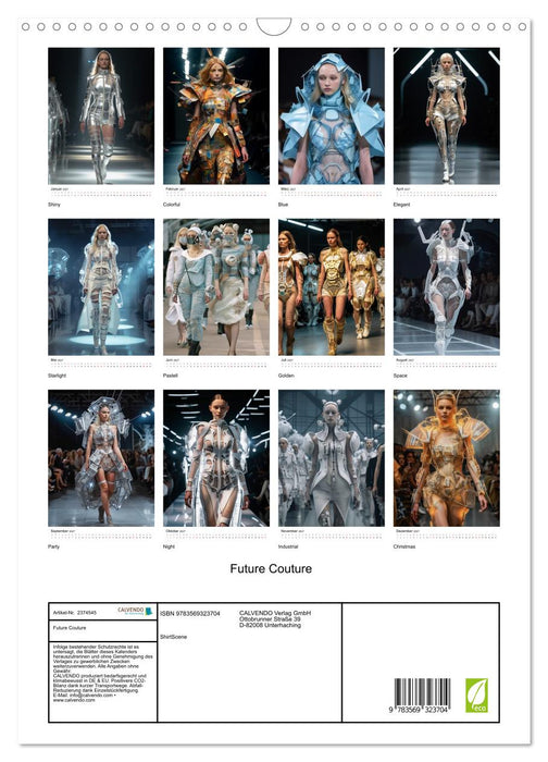 Future Couture (CALVENDO Wandkalender 2027)