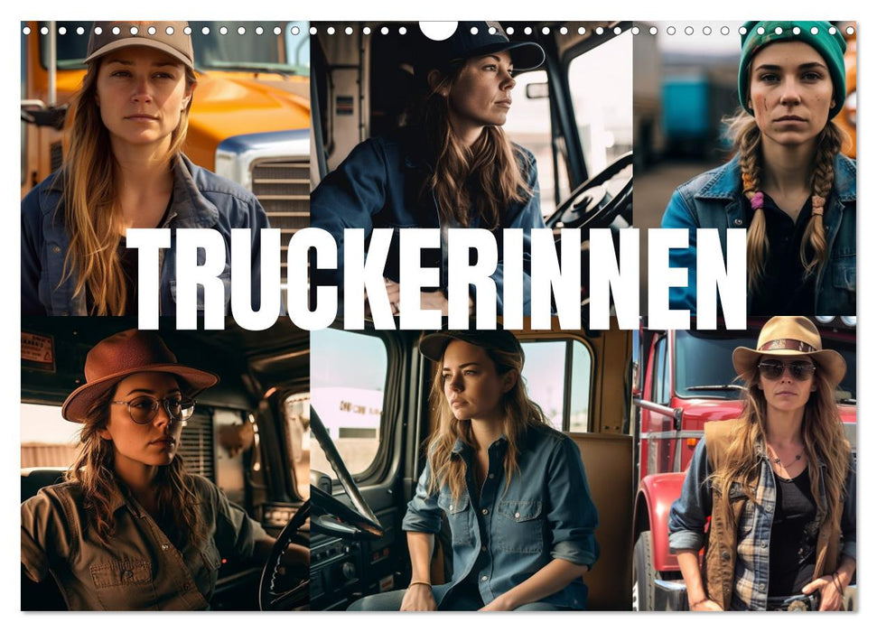 Truckerinnen (CALVENDO Wandkalender 2027)