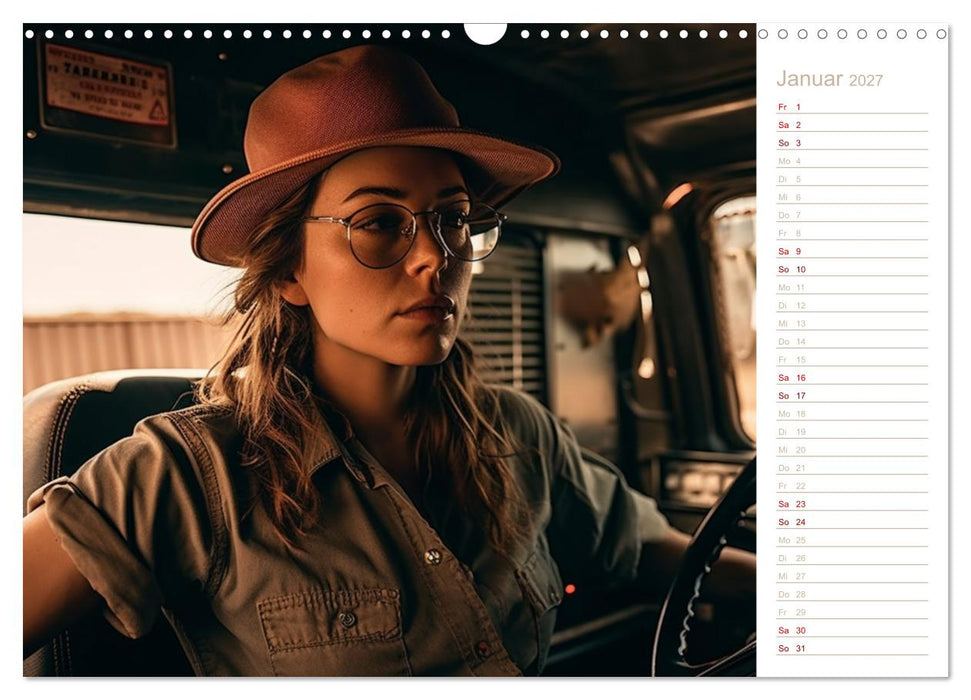 Truckerinnen (CALVENDO Wandkalender 2027)