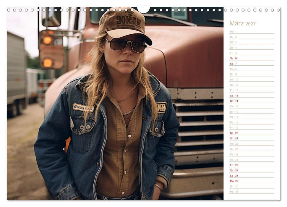 Truckerinnen (CALVENDO Wandkalender 2027)