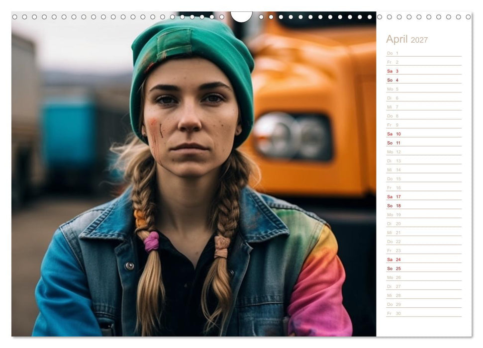 Truckerinnen (CALVENDO Wandkalender 2027)
