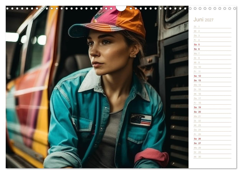 Truckerinnen (CALVENDO Wandkalender 2027)