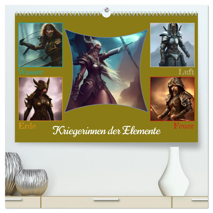 Kriegerinnen der Elemente (CALVENDO Premium Wandkalender 2027)