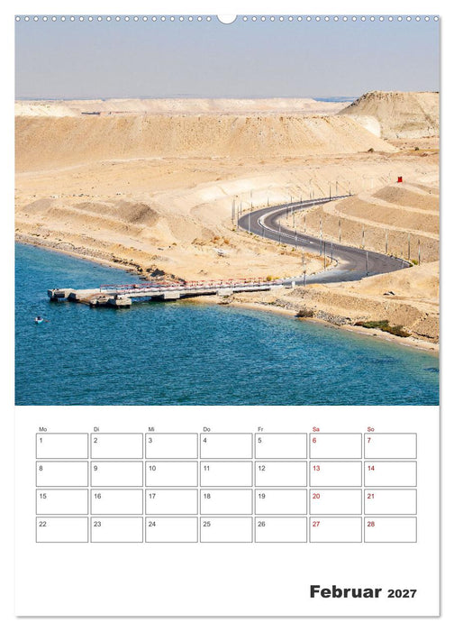 Suezkanal - Urlaubsplaner (CALVENDO Wandkalender 2027)