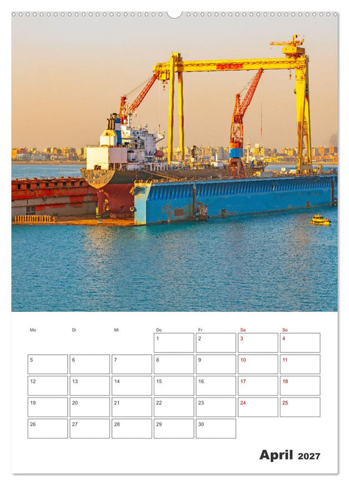 Suezkanal - Urlaubsplaner (CALVENDO Wandkalender 2027)